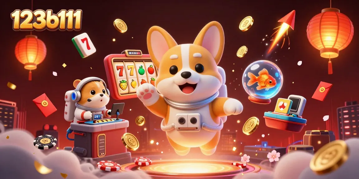 Play thrilling games and win at 123b111's vibrant casino space with unique characters and action.
