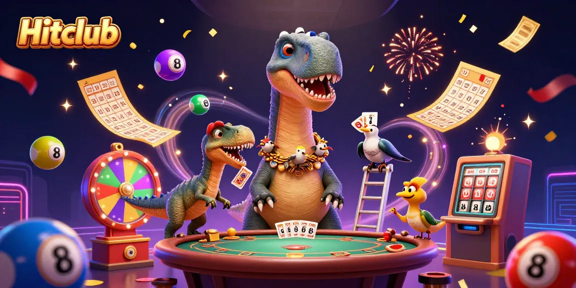 Engage in thrilling gameplay at Hitclub with vibrant colorful elements and dynamic characters.