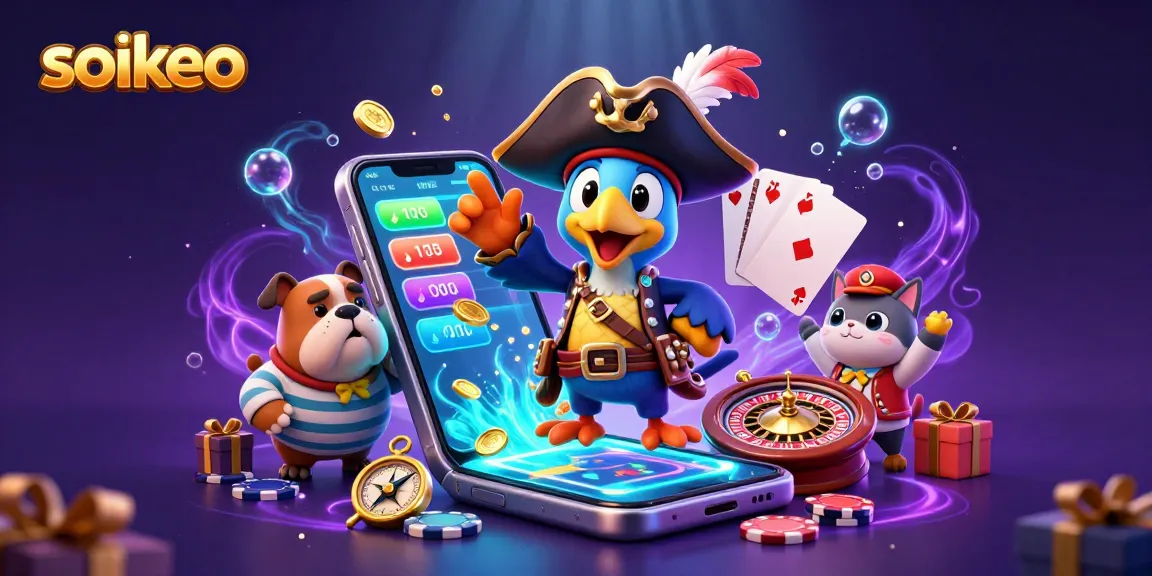 Engage in thrilling sports betting with Soikeo's dynamic real-time odds and vibrant game elements