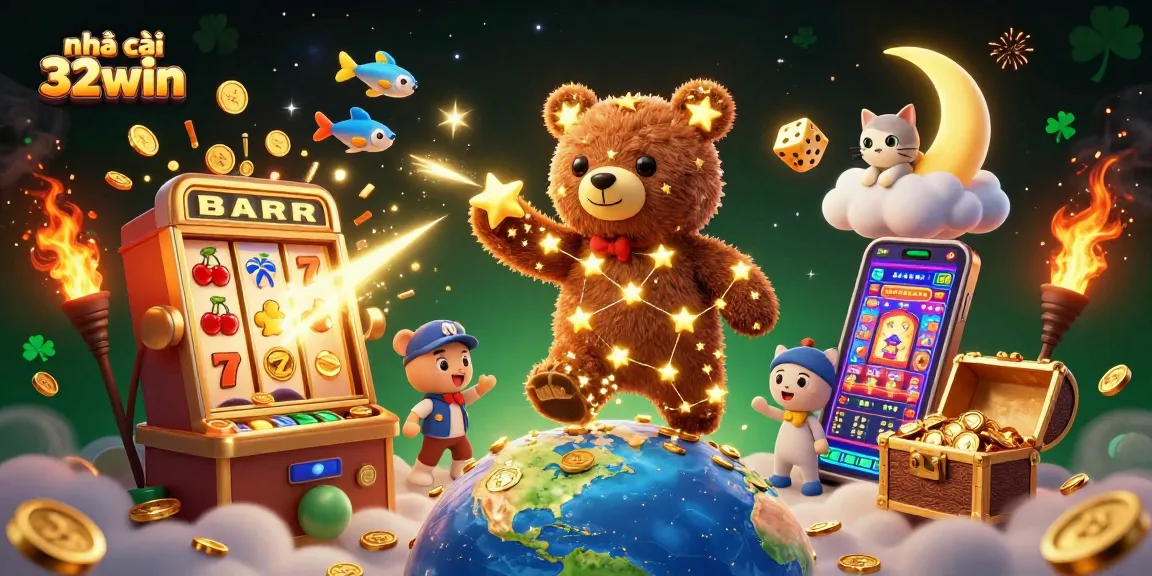 Experience exciting wins at nhà cái 32win with dynamic 3D casino elements and rich game features.