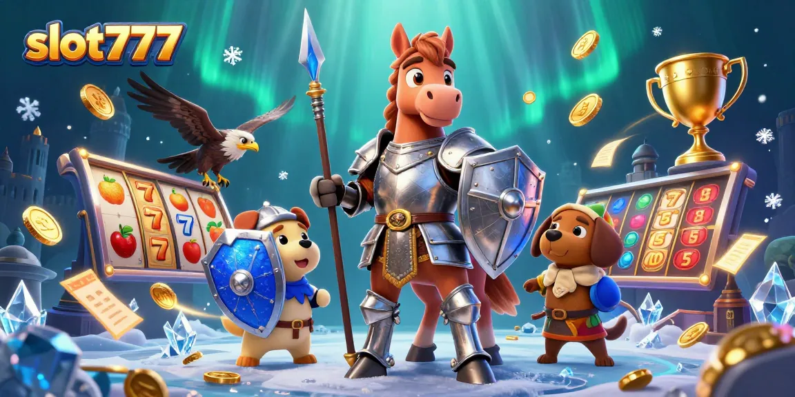 Spin and win with slot777 as animated characters join 3D slot reels in a vibrant casino scene.