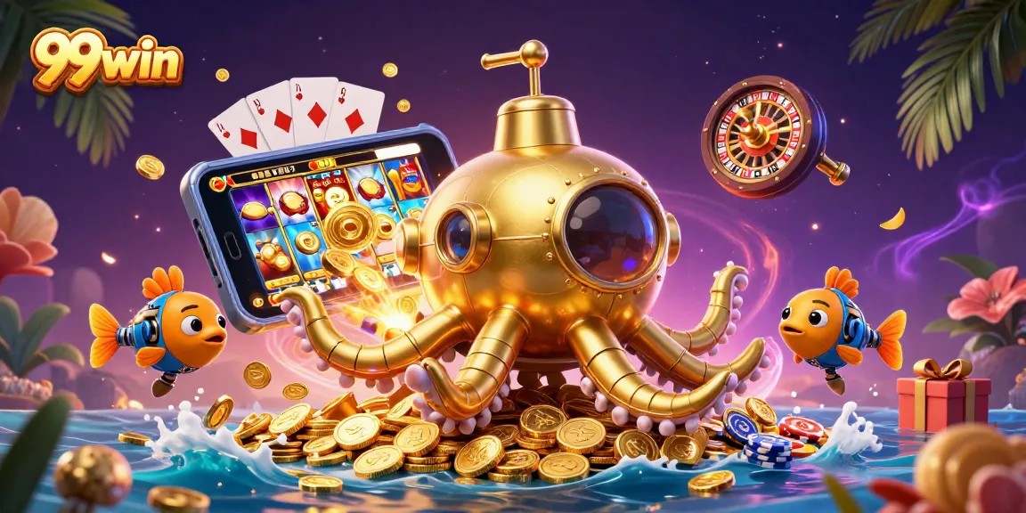 Experience thrilling gameplay at 99win, featuring vibrant slot games and dynamic casino elements.