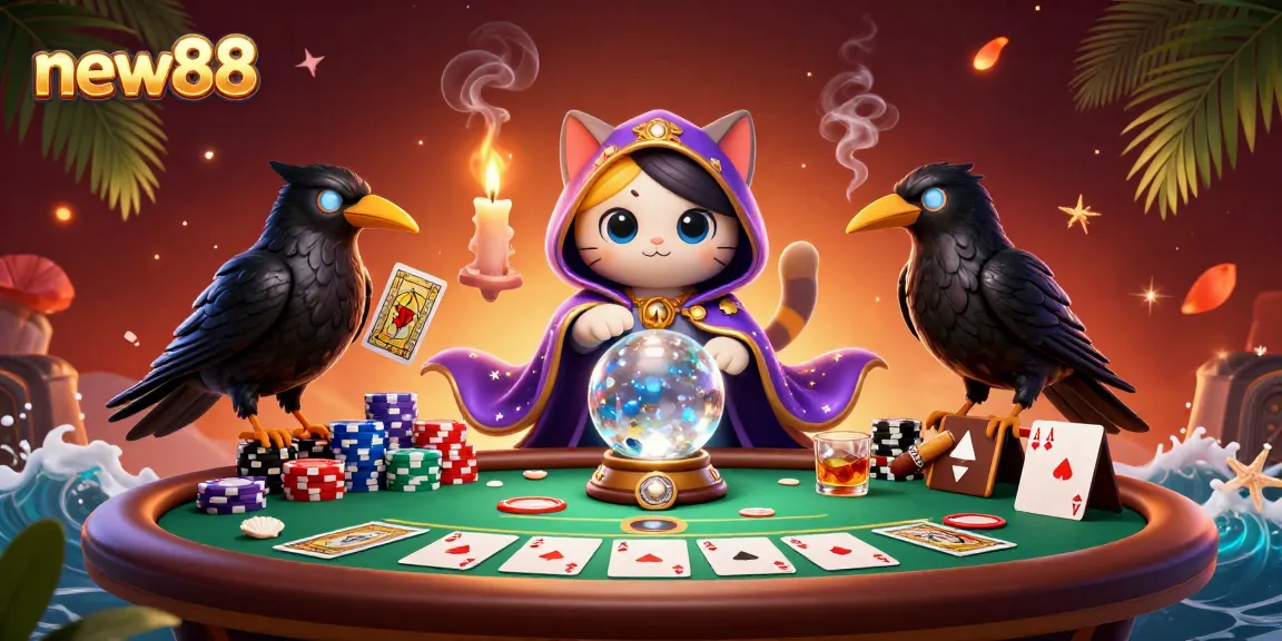 Experience fortune and excitement with new88 in this vibrant, engaging casino scene.