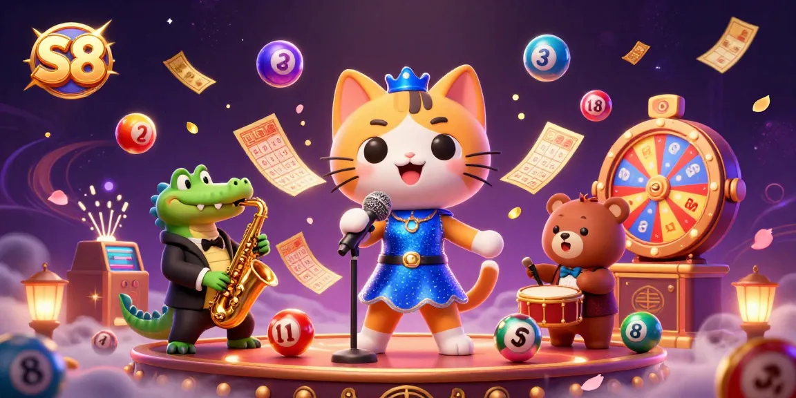 S8's vibrant casino scene featuring lively characters and dynamic gaming elements for epic entertainment.
