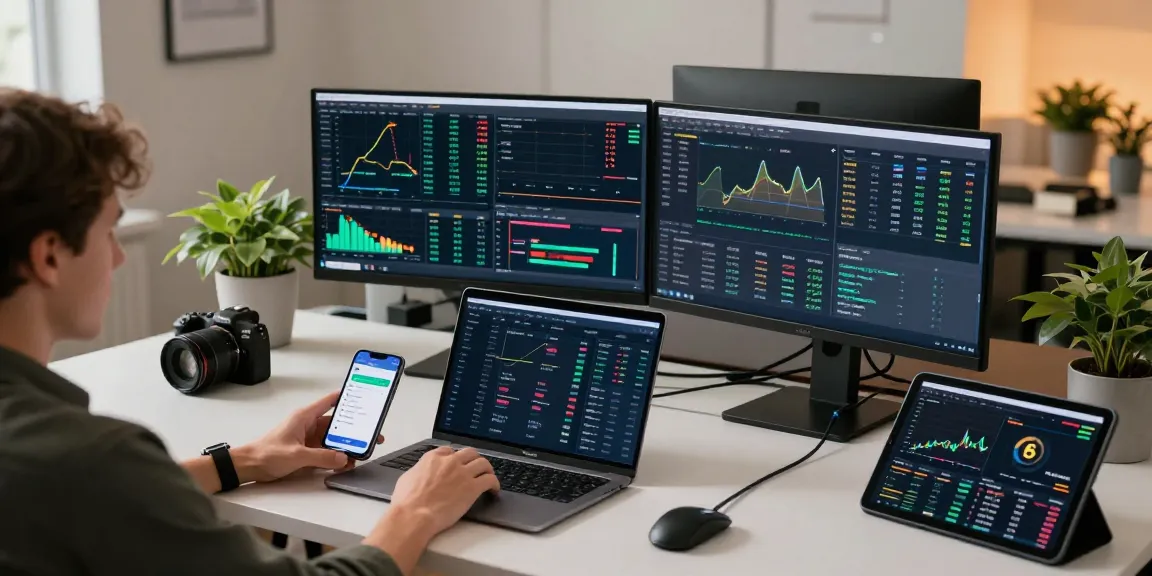 Funexchange live sports betting setup with cryptocurrency trading charts and DeFi dashboard interface