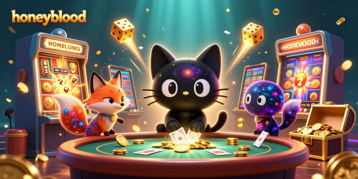 Engage in dynamic gameplay at honeyblood's cosmic casino with games and jackpots.