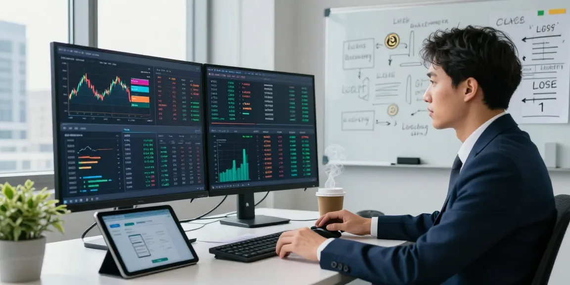 Recover lost crypto through expert analysis in a modern finance office