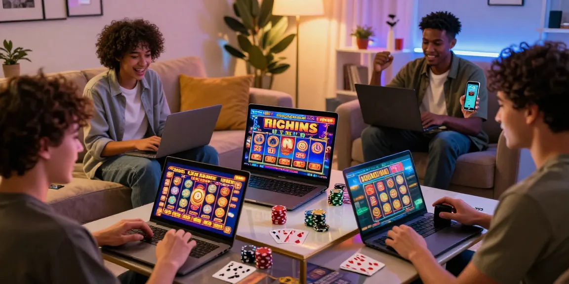 Players celebrating wins at credit card casinos, showcasing vibrant gaming environment at https://ccrm.org.uk.