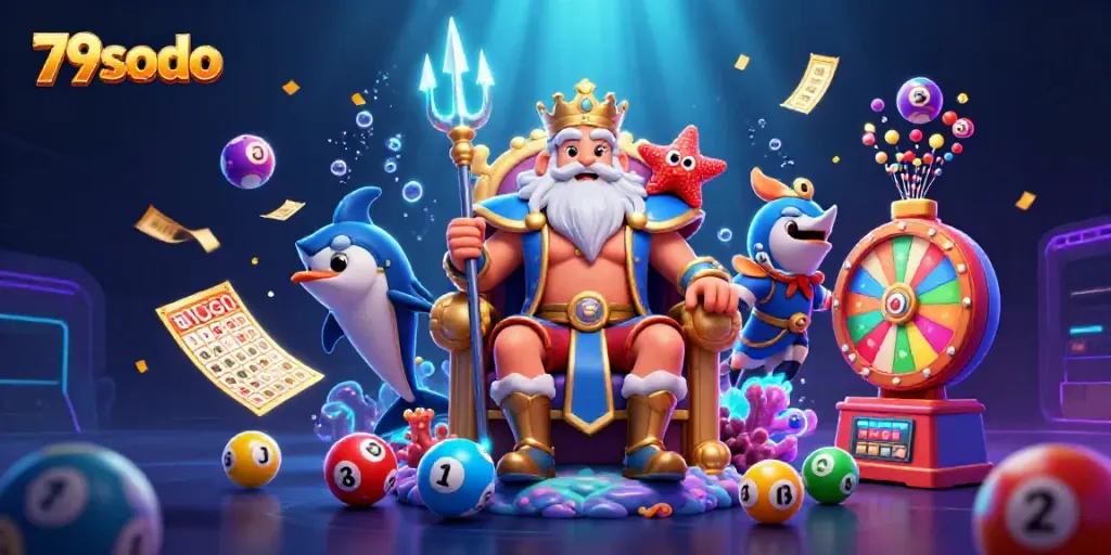 Experience the vibrant world of 79sodo with dynamic lottery elements and captivating characters.