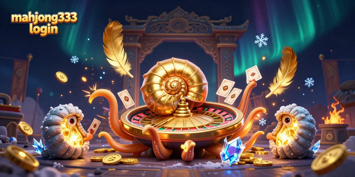 Experience the thrill of mahjong333 login with an enchanting casino scene featuring vibrant characters and game elements.