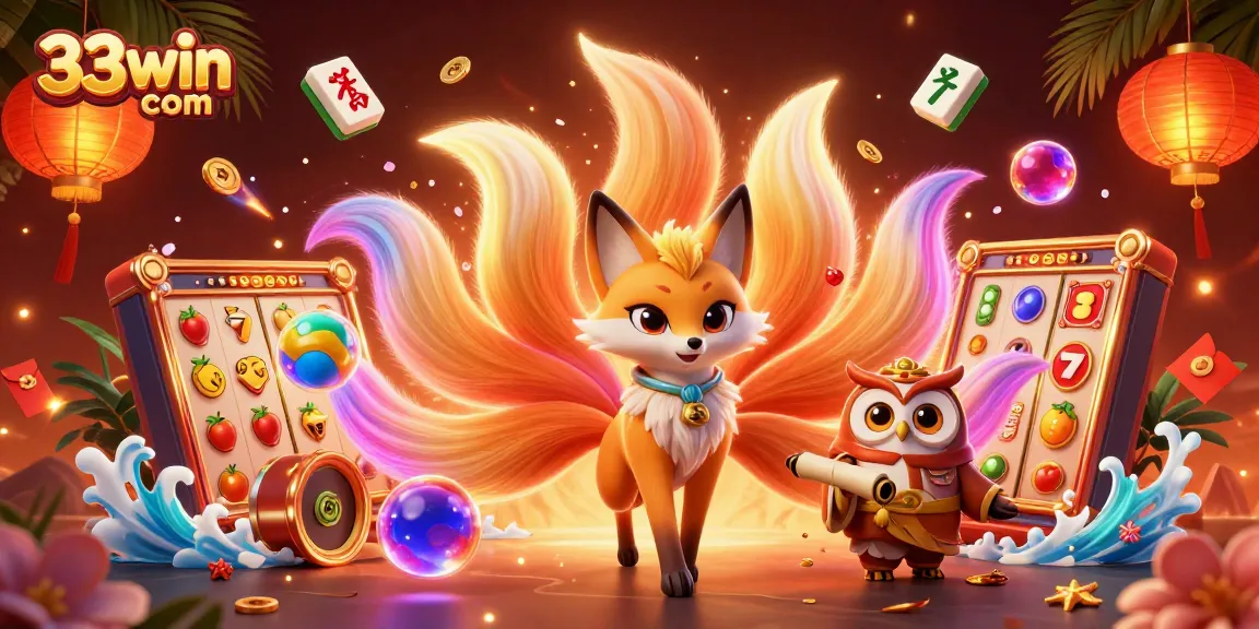 Experience thrilling gameplay with exciting elements from 33win com in this vibrant 3D casino scene.