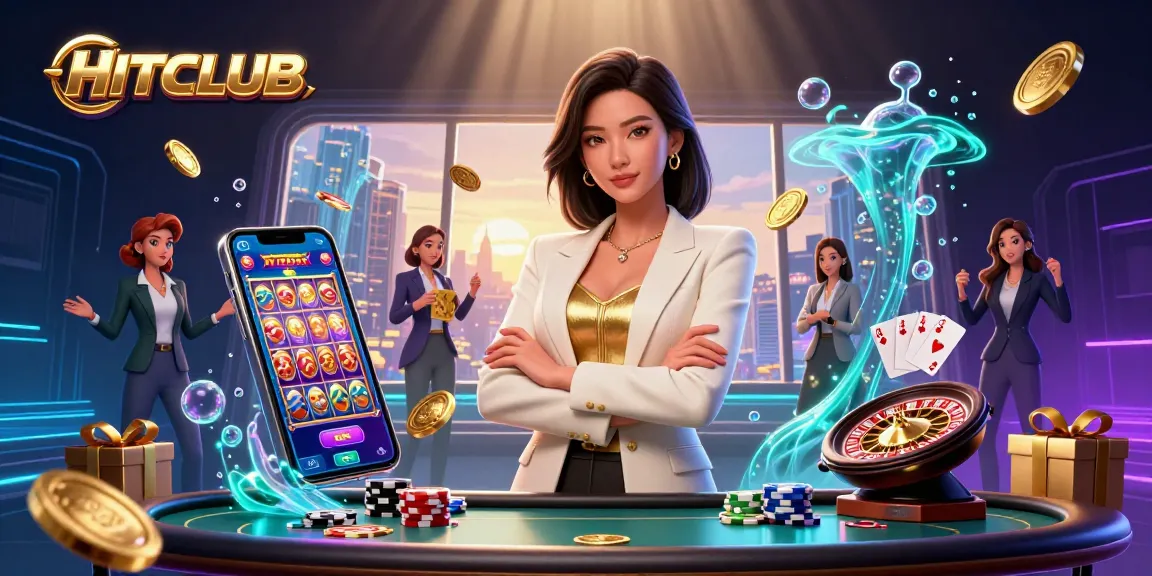 Experience the excitement at HITCLUB with immersive gaming elements and luxurious visuals.