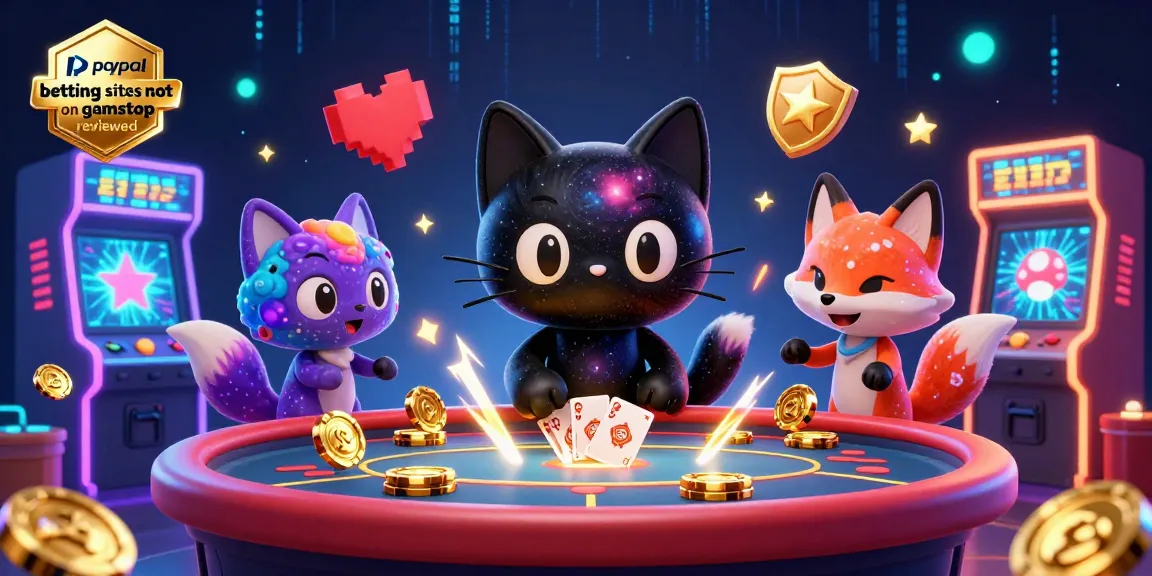 Engage with paypal betting sites not on gamstop reviewed through vibrant gaming elements and cosmic characters.