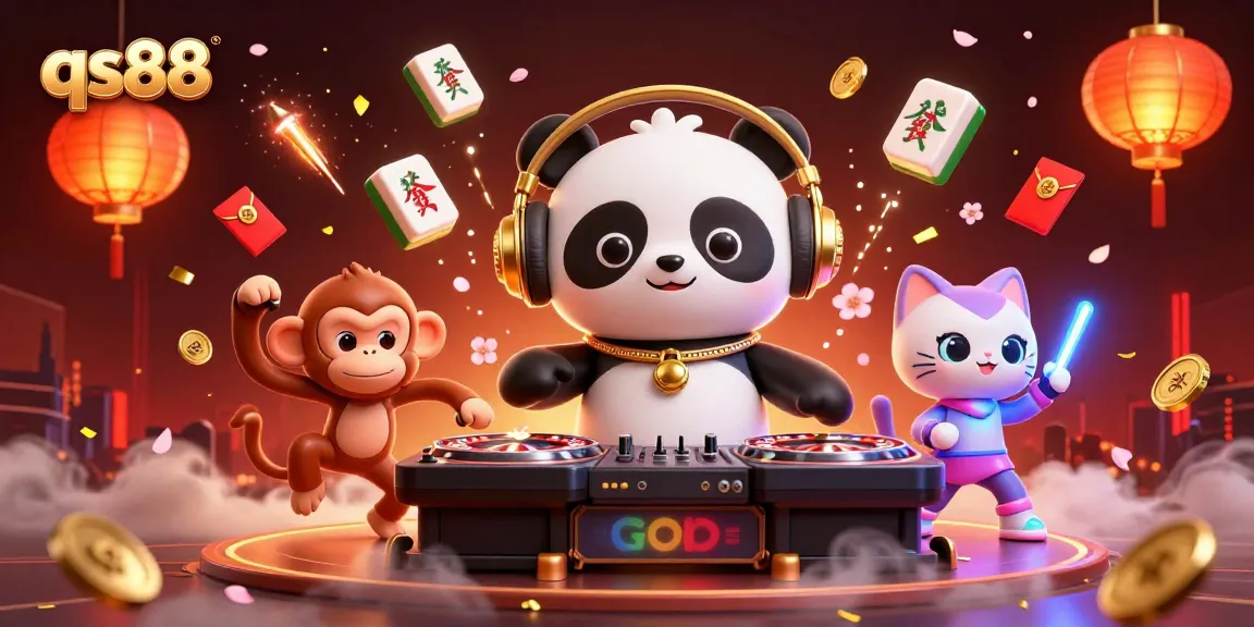 Experience thrilling gameplay at qs88 with vibrant characters and dynamic casino elements.